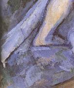 Paul Cezanne Detail of  Portrait of bather Germany oil painting artist
